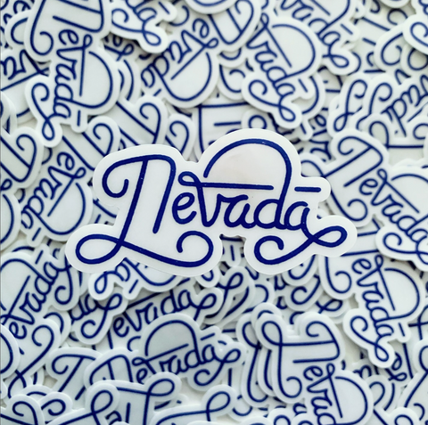Nevada-Themed Stickers