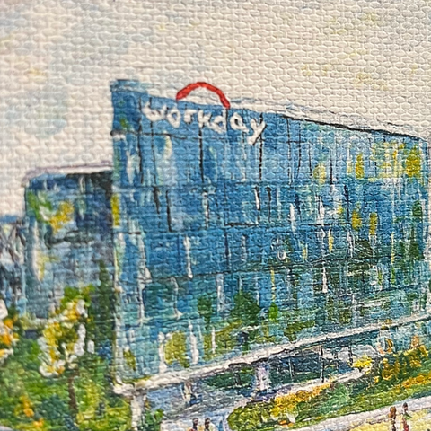 Workday Headquarters Magnet