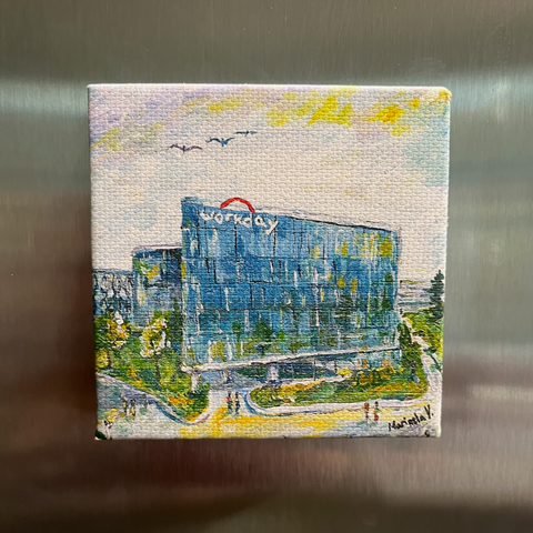 Workday Headquarters Magnet