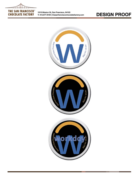 Workday Customizable San Francisco Chocolate & Confection Tins