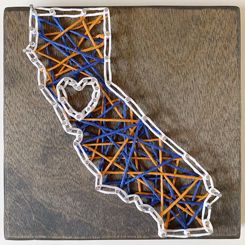 Workday String Art Plaque