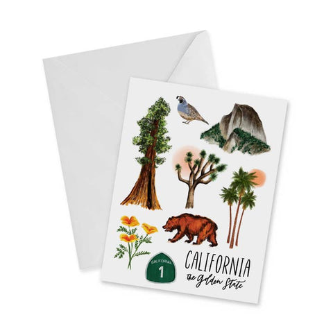 California and Bay Area Notecards