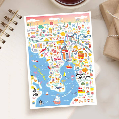 Florida City Postcards