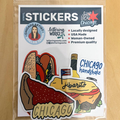Chicago Sticker Set