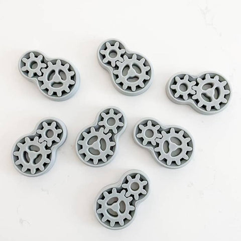 Double Spinning Gear Fidget Sensory Toy