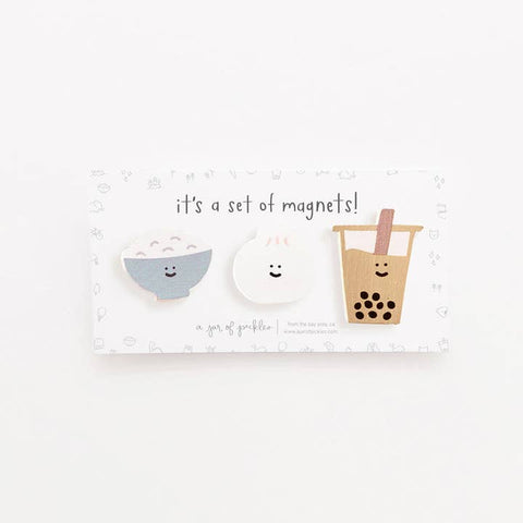 Fun Food & Drink Wood Magnets