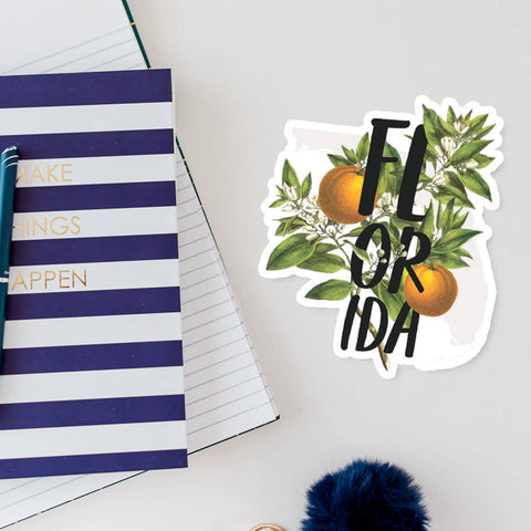 Florida State and Symbol Stickers