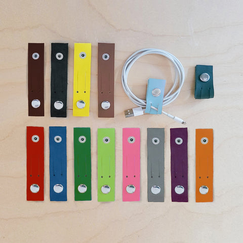 Customizable Leather Key Fob