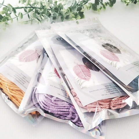Macrame DIY Leaf Kit