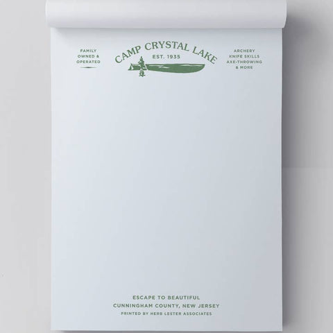 Fictional Hotel Notepads