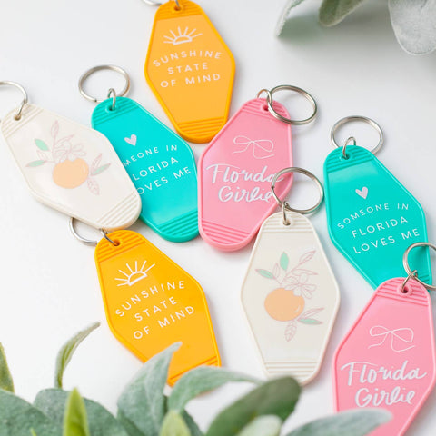Retrol Hotel Keychains