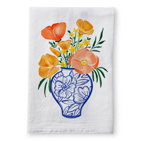 California Themed Tea Towels