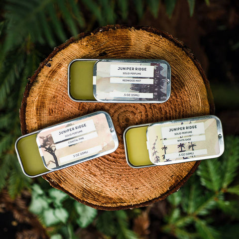 Solid Unisex Perfume Tins