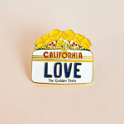 California Enamel Pins