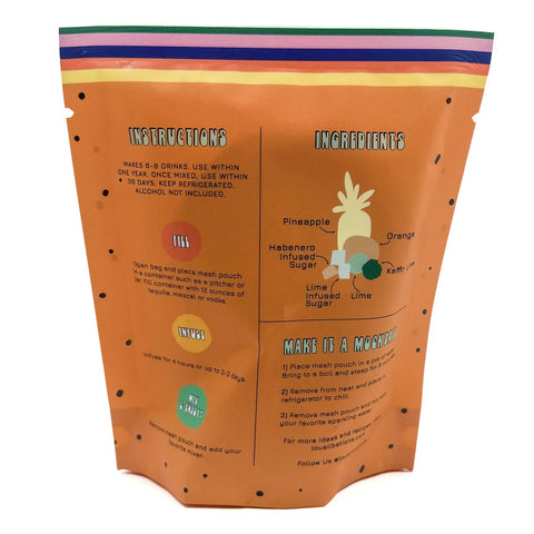 Cancun Kick Pouch | Spicy Margarita Infusion Kit