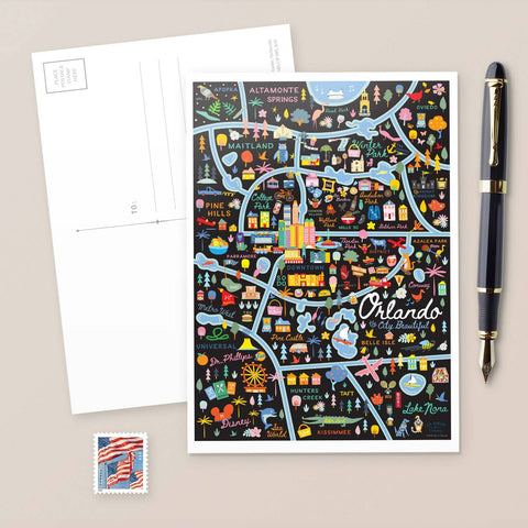 Florida City Postcards