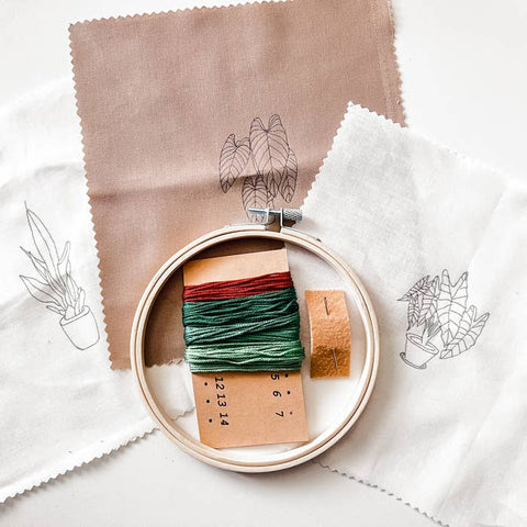 Flower Embroidery Kit