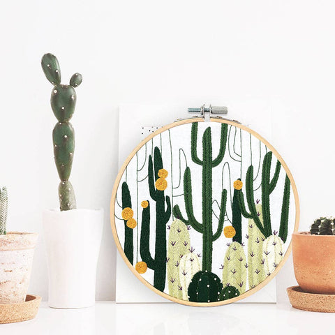DIY Nature Embroidery Kits