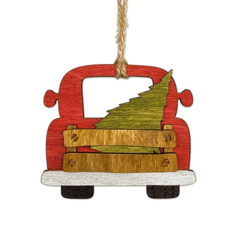 Layered Wood Customizable Outdoor Ornament