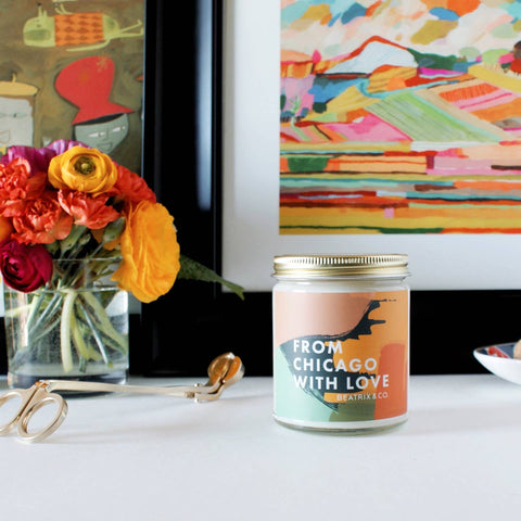 From Chicago with Love Candle