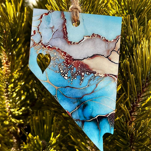 Custom Nevada Ornaments