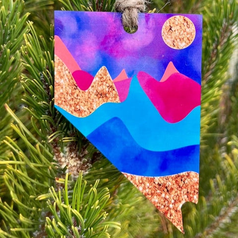 Custom Nevada Ornaments