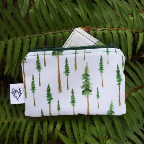 Eco-Friendly California-Inspired Zippered Pouches