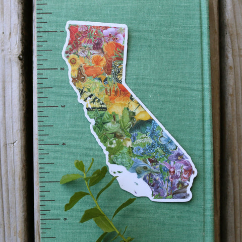 California Flora & Fauna Sticker Sets