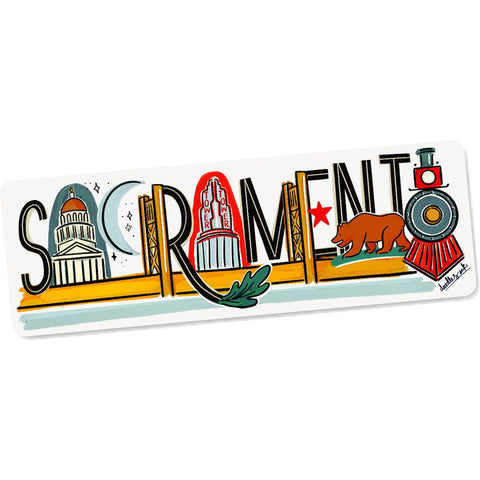 Landmark Lettering Stickers