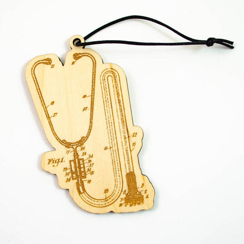 Maple Wood Science Ornaments