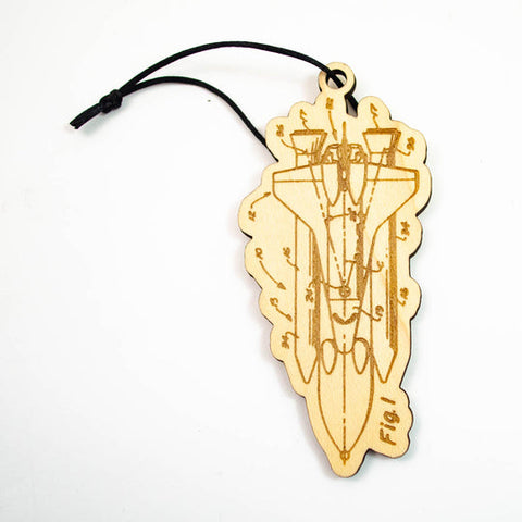 Maple Wood Science Ornaments