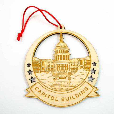 Maple Wood D.C. Ornaments