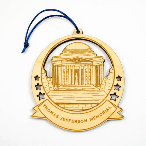 Maple Wood D.C. Ornaments