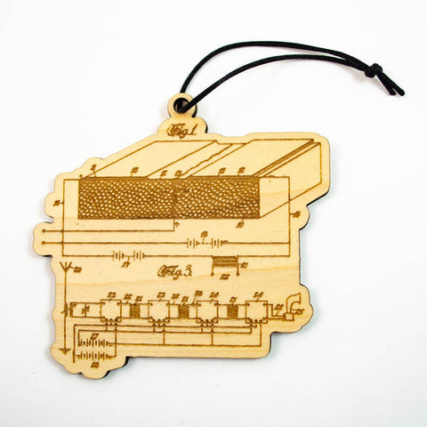 Maple Wood Science Ornaments
