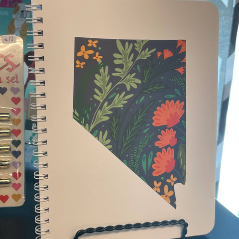 Nevada Sagebrush Spiral Notebook