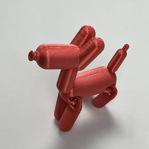 3D Printed Balloon Dog Fidget Toy
