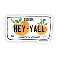 Hand-Illustrated Georgia Stickers