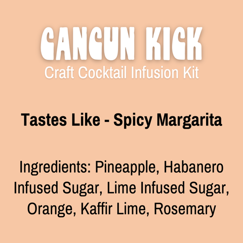 Cancun Kick Pouch | Spicy Margarita Infusion Kit