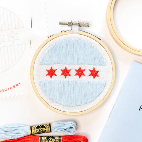 Chicago Embroidery Kit