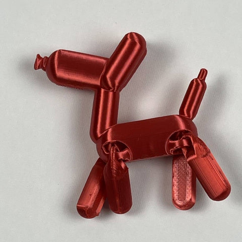 3D Printed Balloon Dog Fidget Toy