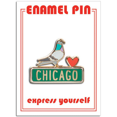 Chicago Enamel Pins
