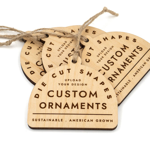 Custom Wood Ornaments