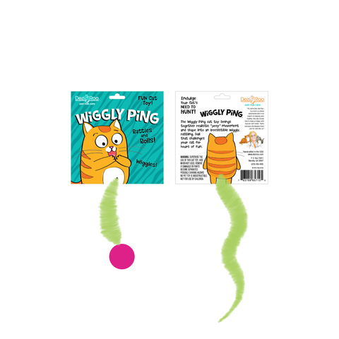 Wiggly Ping Cat Toy