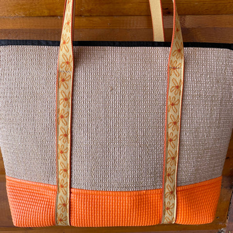Upcycled Yoga Mat, Sandal + Jute Totes