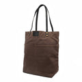 Canvas and Leather Carryall Tote