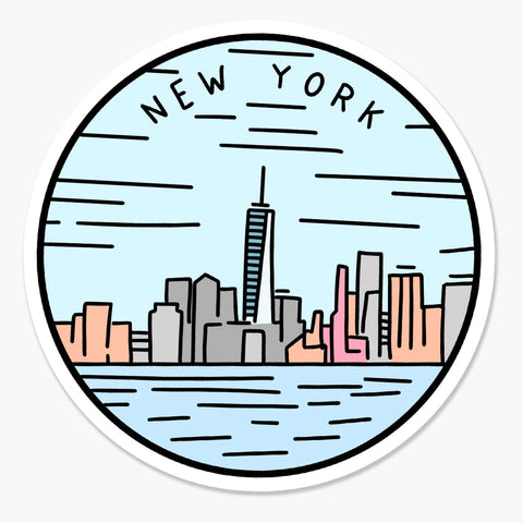 New York Keepsake Stickers