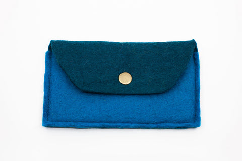 Felted Wool Organizer Pouch