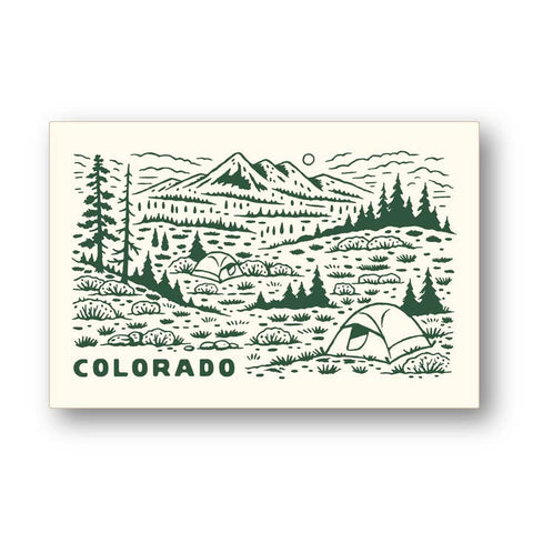 Hand-Drawn Colorado Postcards