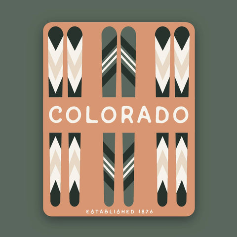 Summit Trail Colorado Stickers