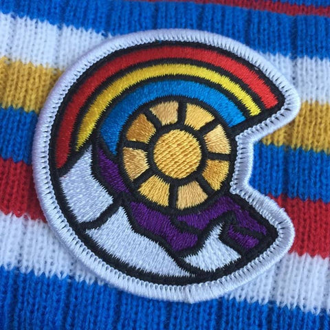 Graphic Embroidered Patches